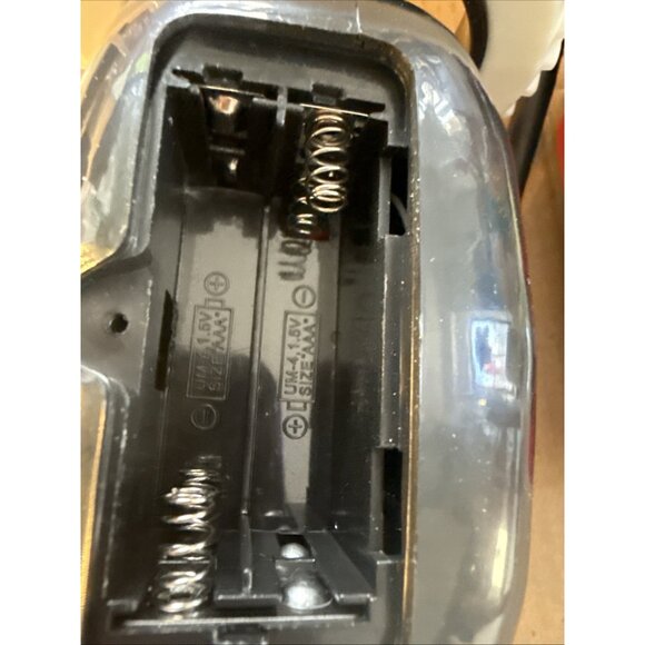 Alarm Clock on Wheels Black Runaway Lights Sounds Snooze - Picture 6 of 10